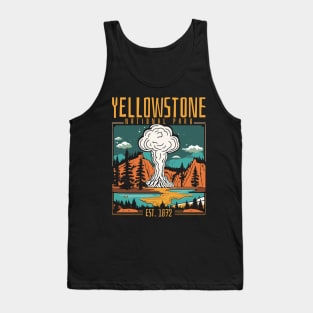 Unveiling Nature's Grandeur: A Journey Through Yellowstone National Park Tank Top